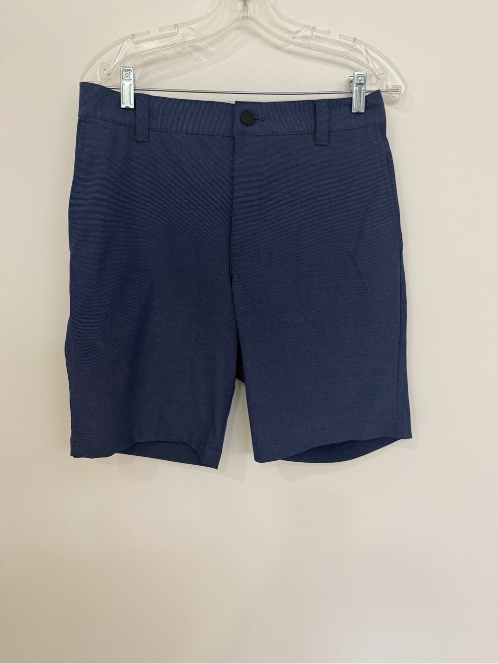 Banana Republic Men's Navy Flat‑Front Shorts Size 34 inseam 9”